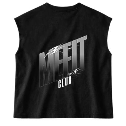 Black Mefit Club Tanktop