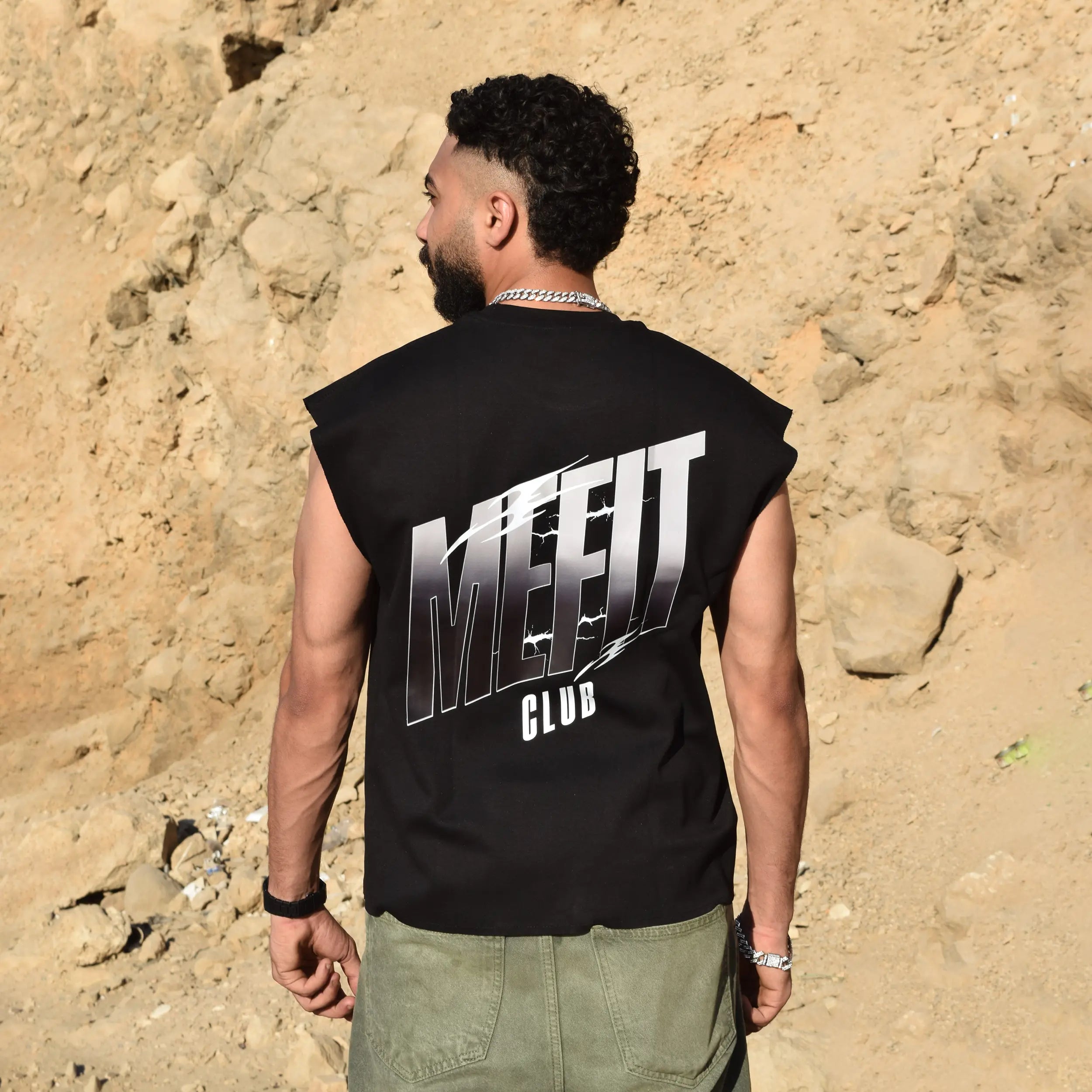Black Mefit Club Tanktop