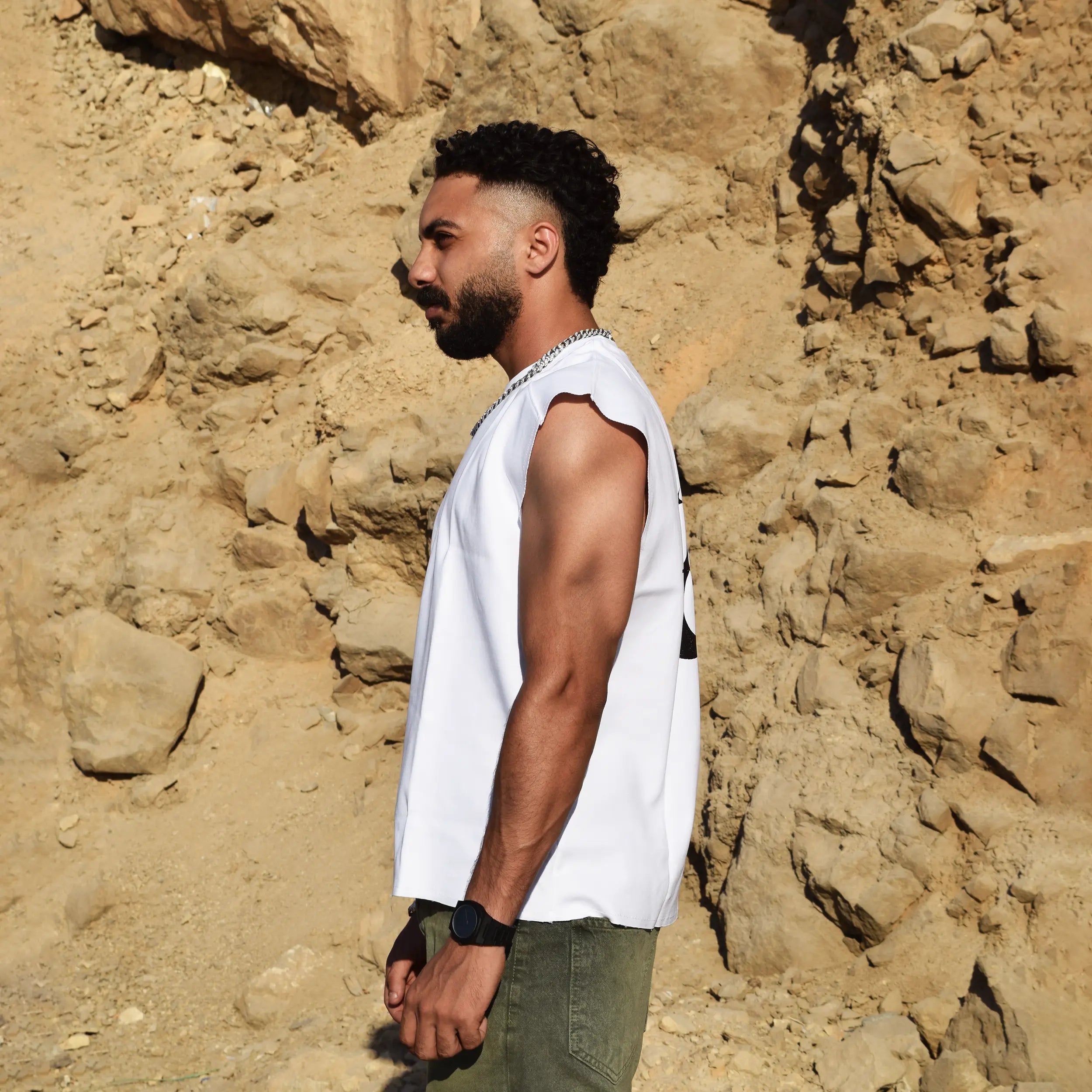 White Mefit Club Tanktop