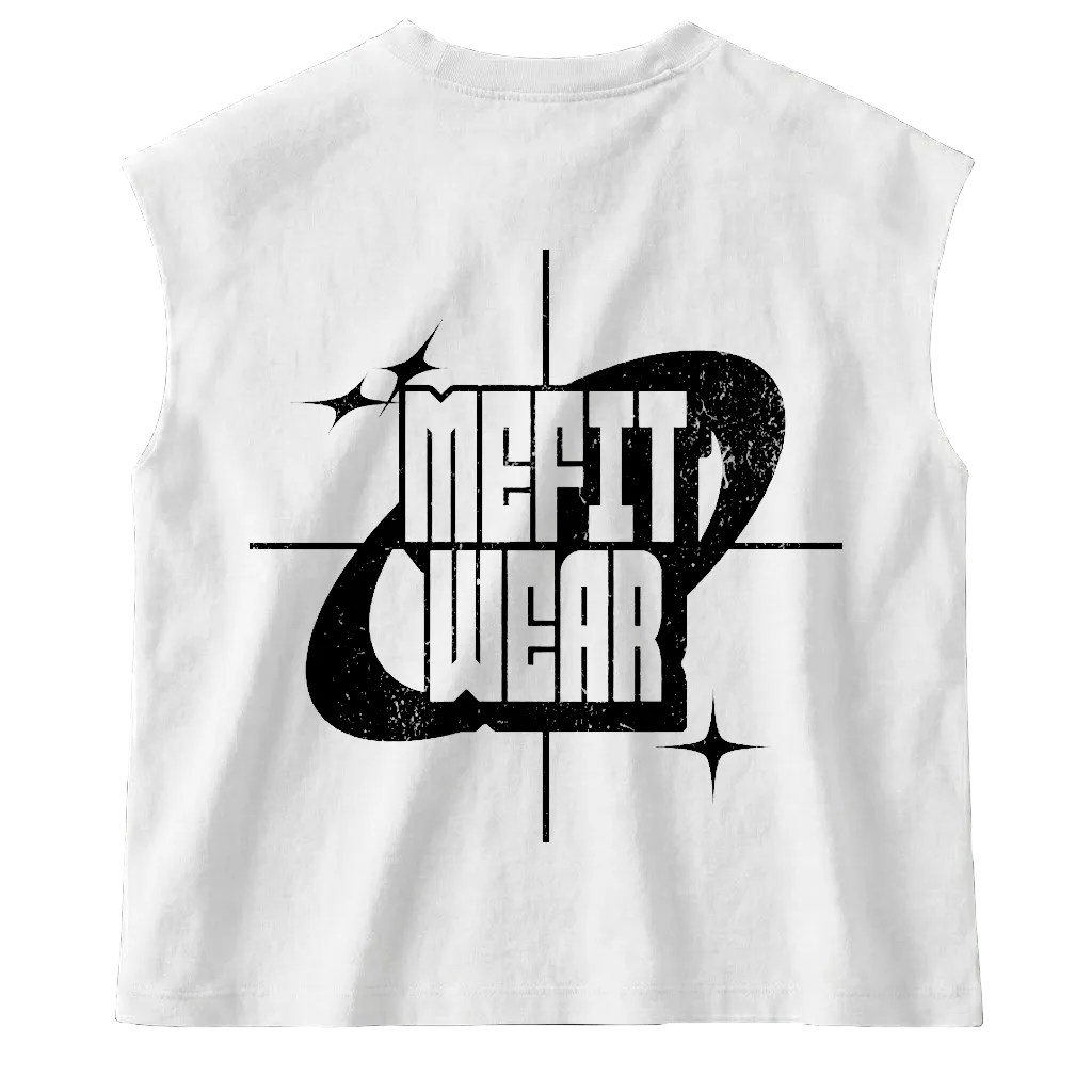 White Mefit Club Tanktop