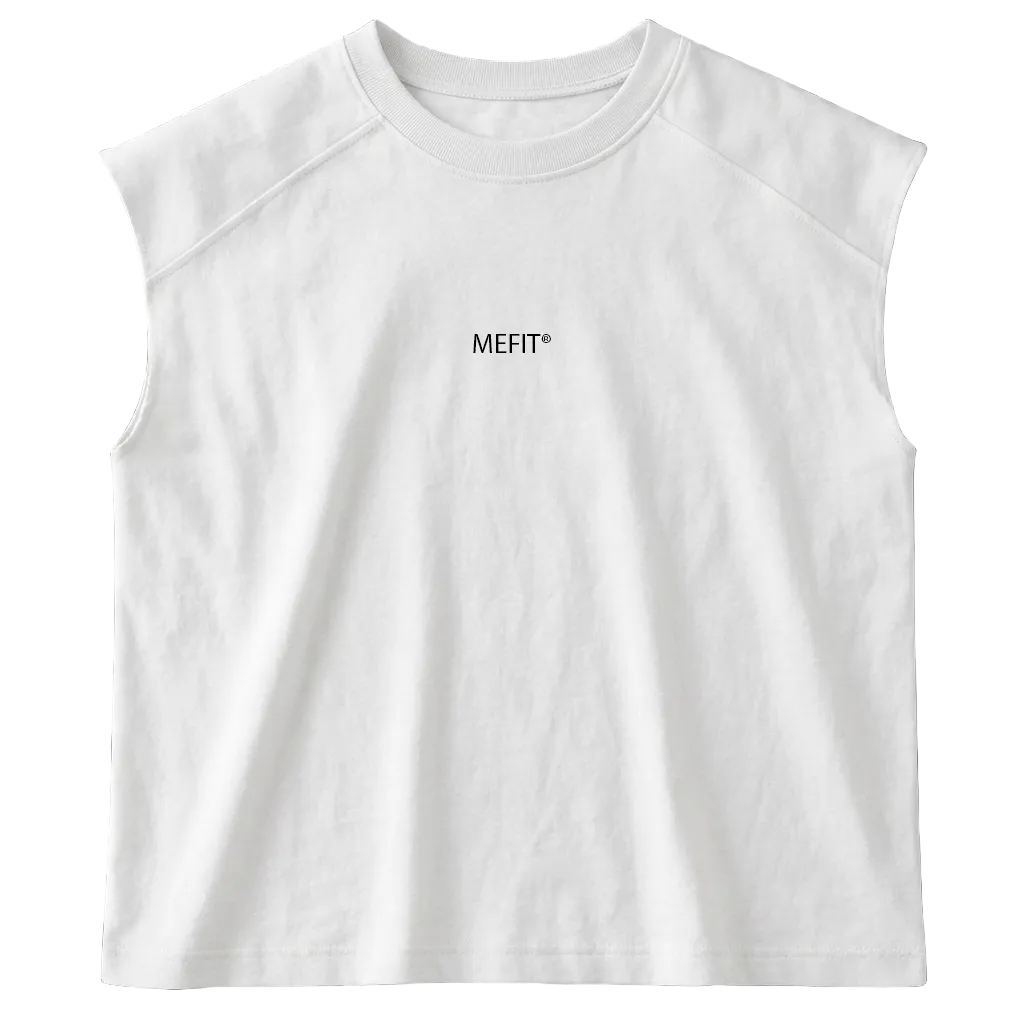 White Mefit Club Tanktop